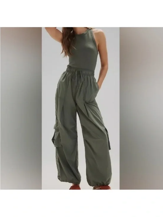 Anthropologie daily practice messa jumpsuit size LP - Picture 3 of 10